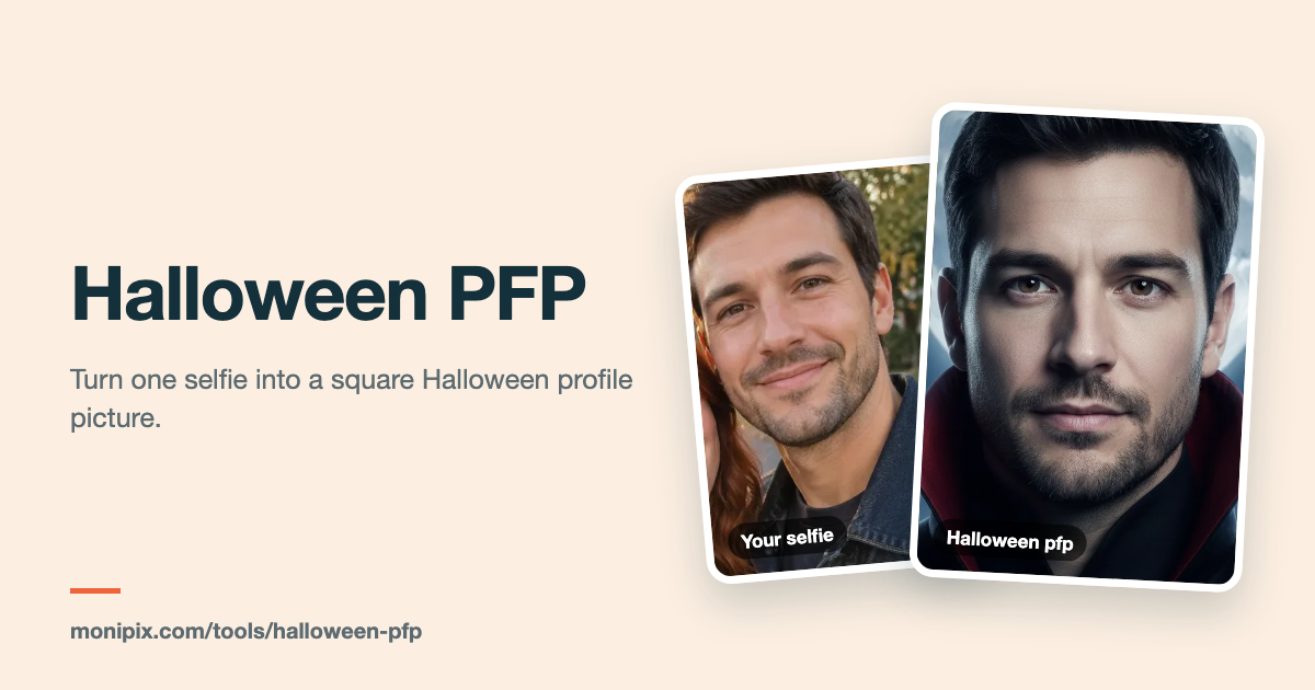 Halloween PFP Maker: Selfie to Spooky Avatar | Monipix